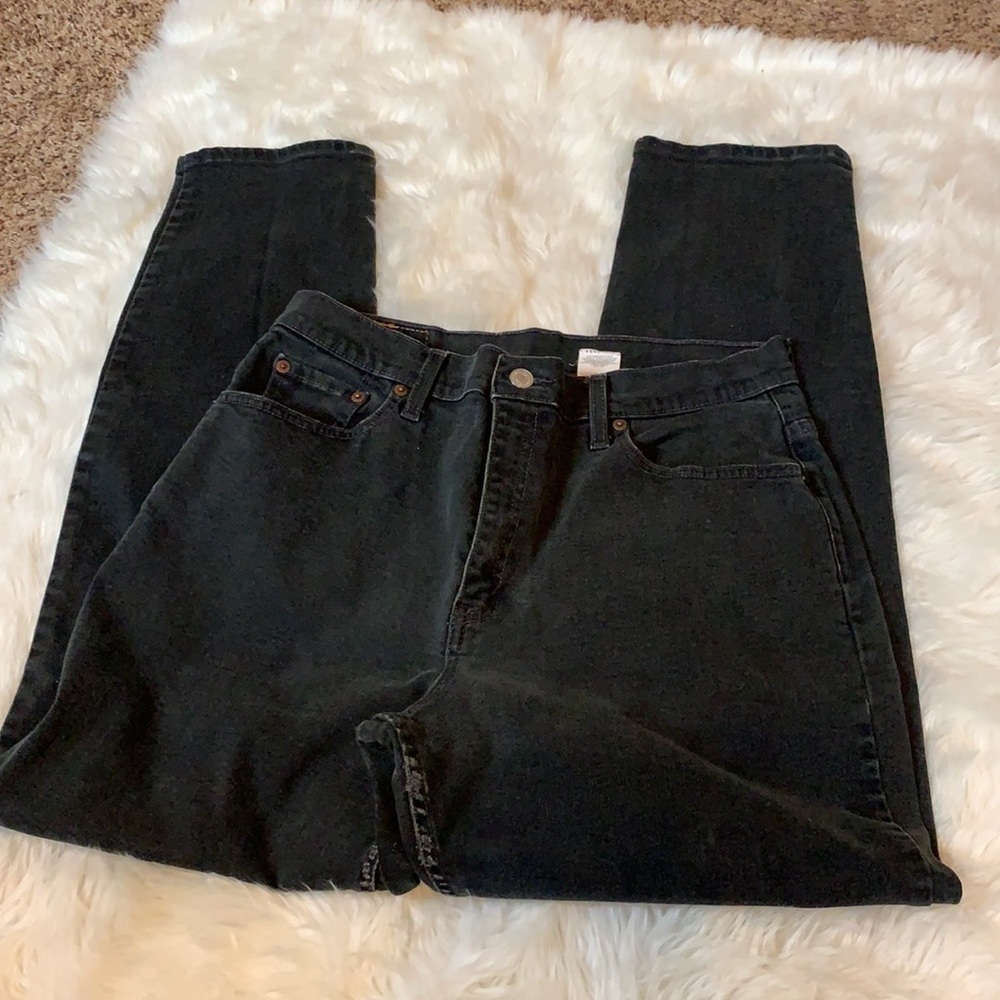 Vintage Levi’s 550 Mom jeans - relaxed fit, tapered leg Black - Picture 4 of 11